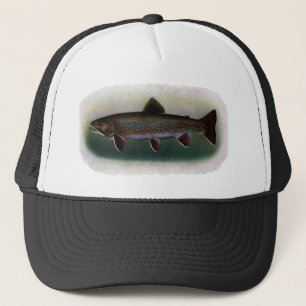 Eastern Brook Trout Painting Trucker Hat