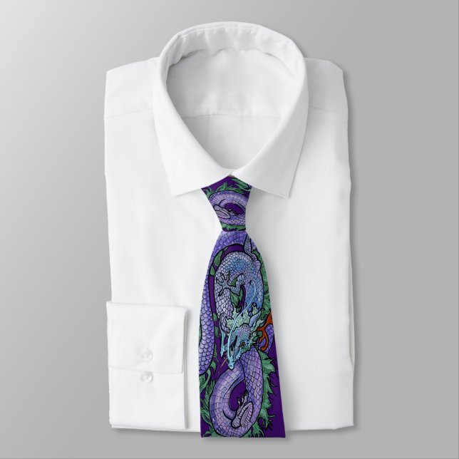 Eastern Dragon Eternity Tie (Tied)
