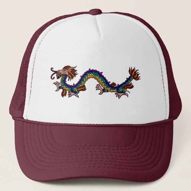 Eastern Dragon Trucker Hat (Front)