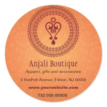 Eastern Embellished Promotional Sticker