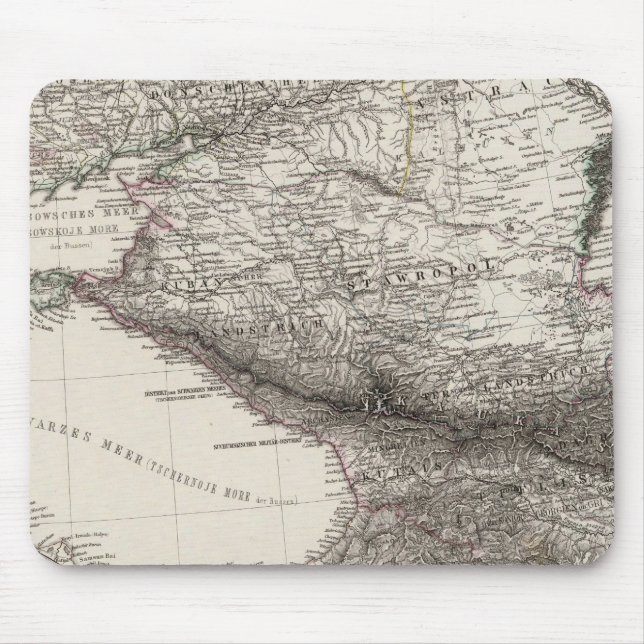 Eastern Europe, Russia, Turkey Mouse Pad (Front)