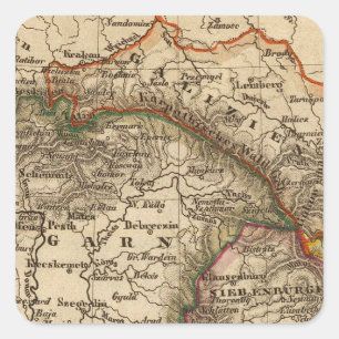 Eastern Europe Square Sticker