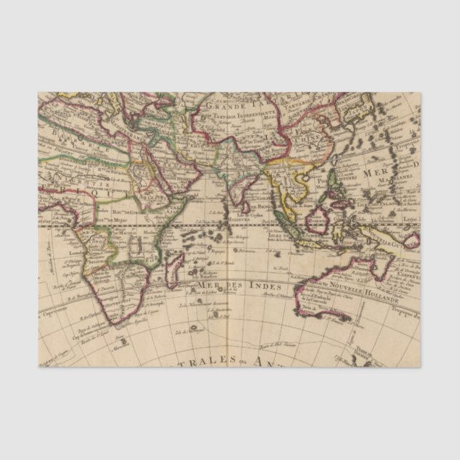 Eastern Hemisphere 12 Tissue Paper (Front)