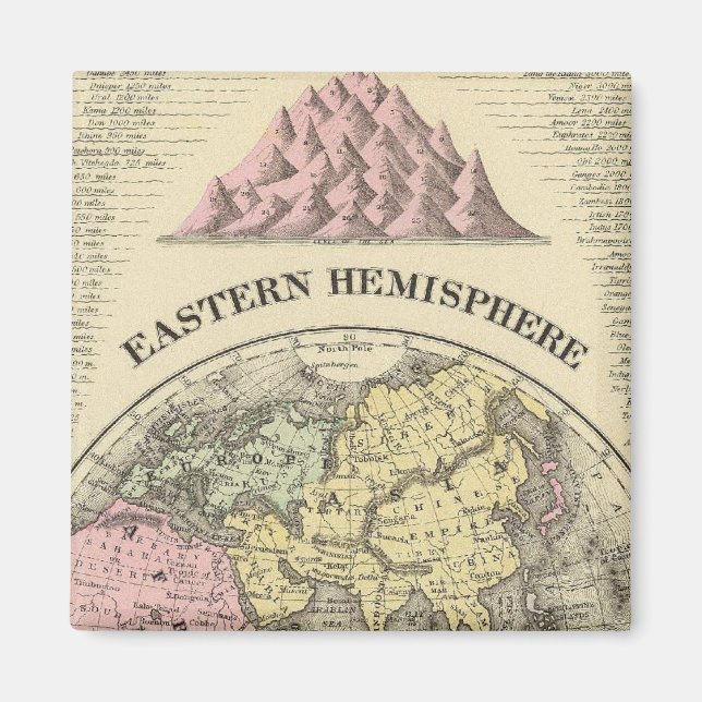 Eastern Hemisphere 13 Magnet (Front)