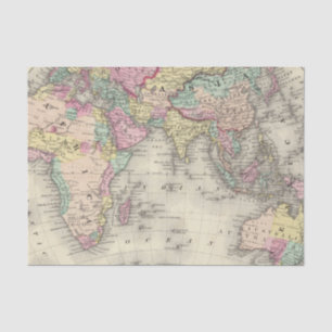 Eastern Hemisphere 16 Tissue Paper