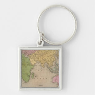 Eastern Hemisphere 7 Key Ring