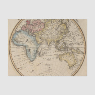 Eastern Hemisphere 9 2 Tissue Paper