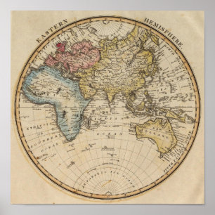 Eastern Hemisphere 9 Poster