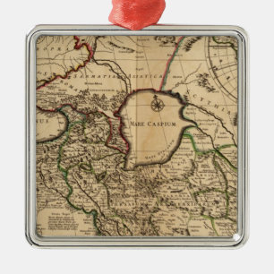 Eastern Hemisphere and Rome Metal Tree Decoration