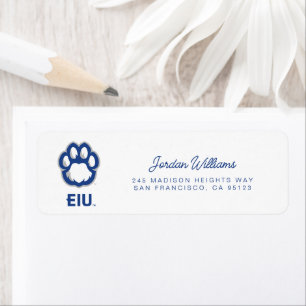 Eastern Illinois Panthers Paw Print & EIU
