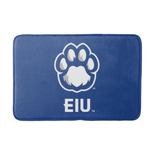 Eastern Illinois Panthers Paw Print & EIU Bath Mat