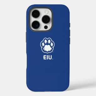 Eastern Illinois Panthers Paw Print & EIU iPhone 16 Pro Case