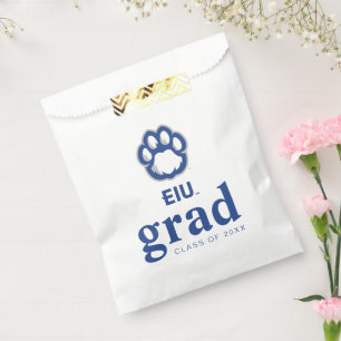 Eastern Illinois Panthers Paw Print & EIU Favour Bags