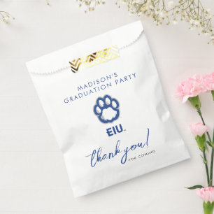 Eastern Illinois Panthers Paw Print & EIU Favour Bags