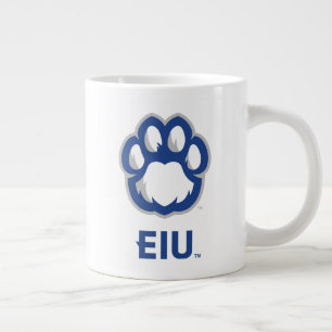 Eastern Illinois Panthers Paw Print & EIU Large Coffee Mug