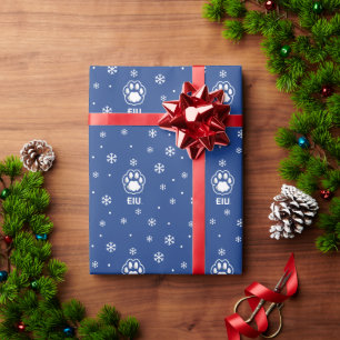 Eastern Illinois Panthers Paw Print & EIU Wrapping Paper