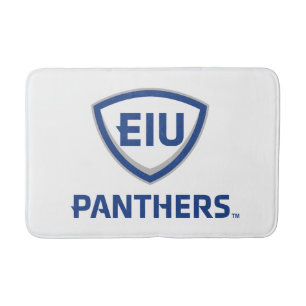 Eastern Illinois Panthers Shield & Wordmark Logo Bath Mat