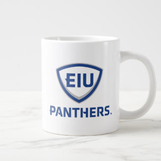 Eastern Illinois Panthers Shield & Wordmark Logo Large Coffee Mug