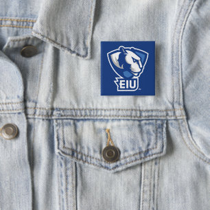 Eastern Illinois University Panthers Logo 15 Cm Square Badge