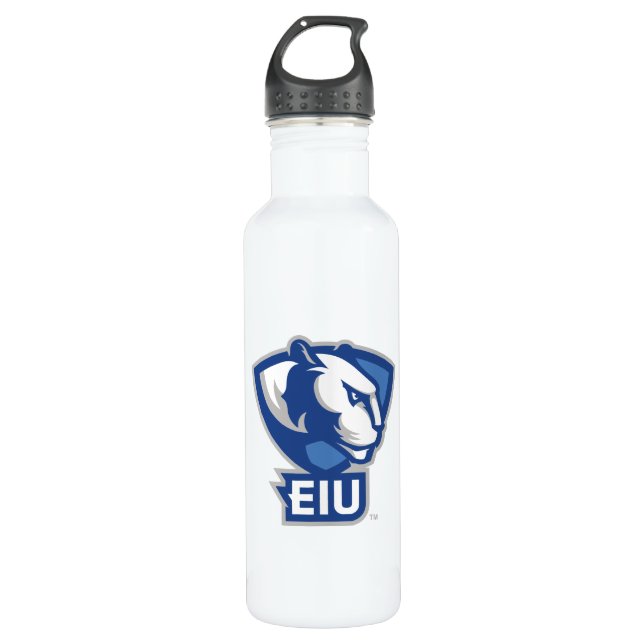 Eastern Illinois University Panthers Logo 710 Ml Water Bottle (Front)