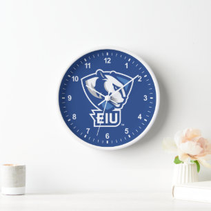 Eastern Illinois University Panthers Logo Clock