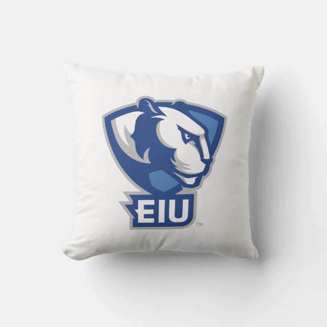 Eastern Illinois University Panthers Logo Cushion (Front)
