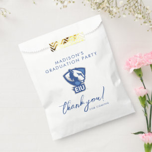 Eastern Illinois University Panthers Logo Favour Bags