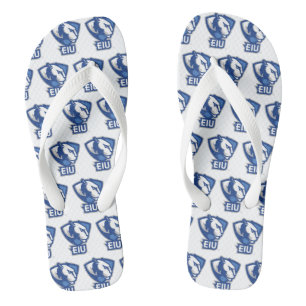 Eastern Illinois University Panthers Logo Jandals