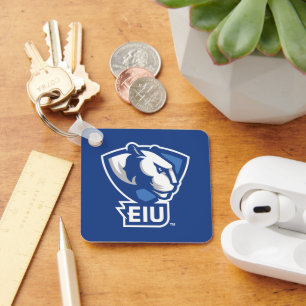 Eastern Illinois University Panthers Logo Key Ring