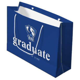 Eastern Illinois University Panthers Logo Large Gift Bag