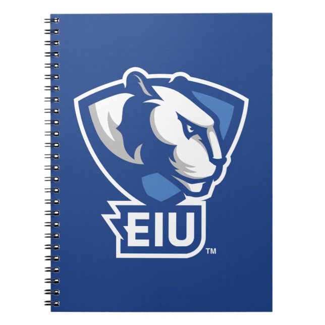Eastern Illinois University Panthers Logo Notebook (Front)