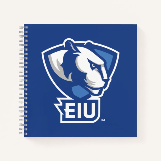 Eastern Illinois University Panthers Logo Notebook (Front)