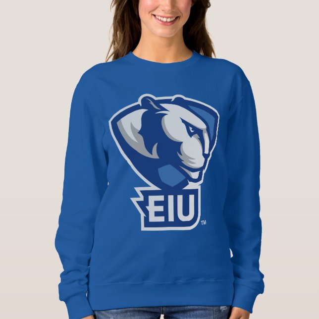 Eastern Illinois University Panthers Logo Sweatshirt (Front)
