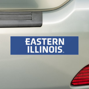 Eastern Illinois University Wordmark Logo Bumper Sticker