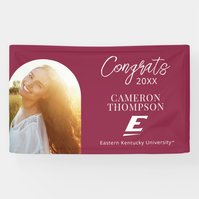 Eastern Kentucky University E Banner (Horizontal)