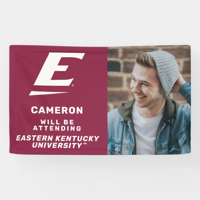 Eastern Kentucky University E Banner (Horizontal)