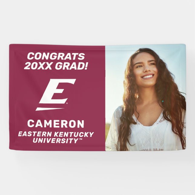 Eastern Kentucky University E Banner (Horizontal)