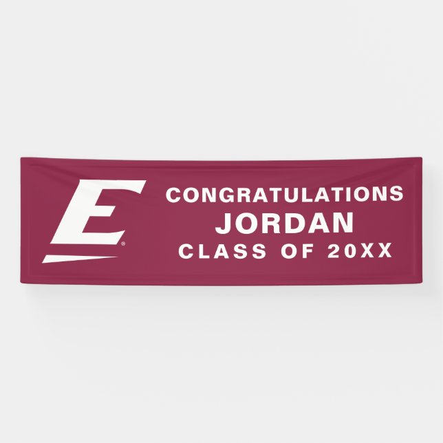 Eastern Kentucky University E Banner (Horizontal)