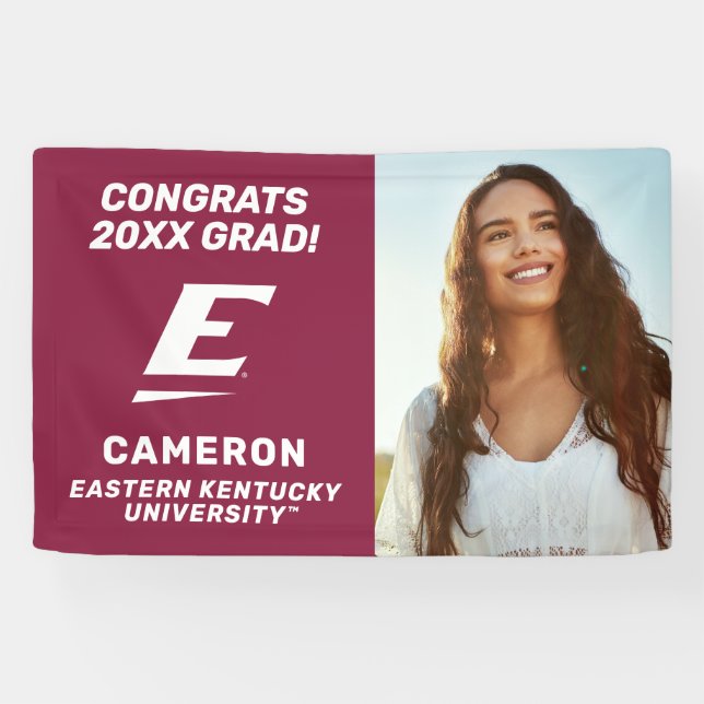 Eastern Kentucky University E Banner (Horizontal)