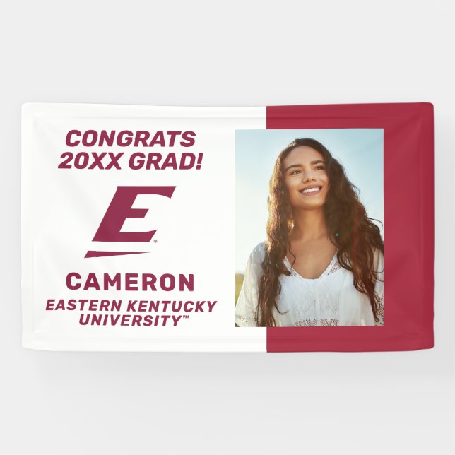Eastern Kentucky University E Banner (Horizontal)