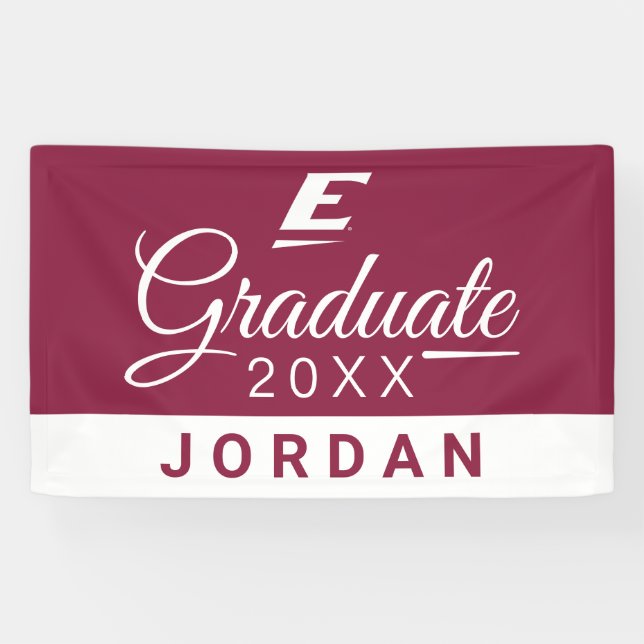 Eastern Kentucky University E Banner (Horizontal)