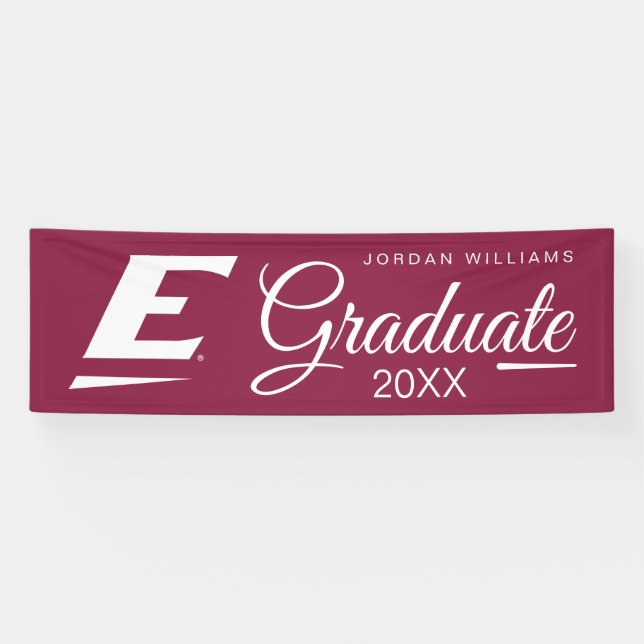 Eastern Kentucky University E Banner (Horizontal)