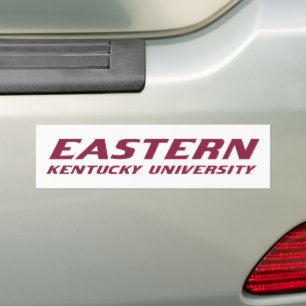 Eastern Kentucky University E Bumper Sticker