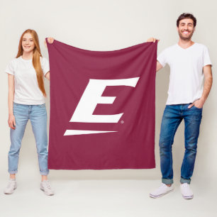 Eastern Kentucky University E Fleece Blanket