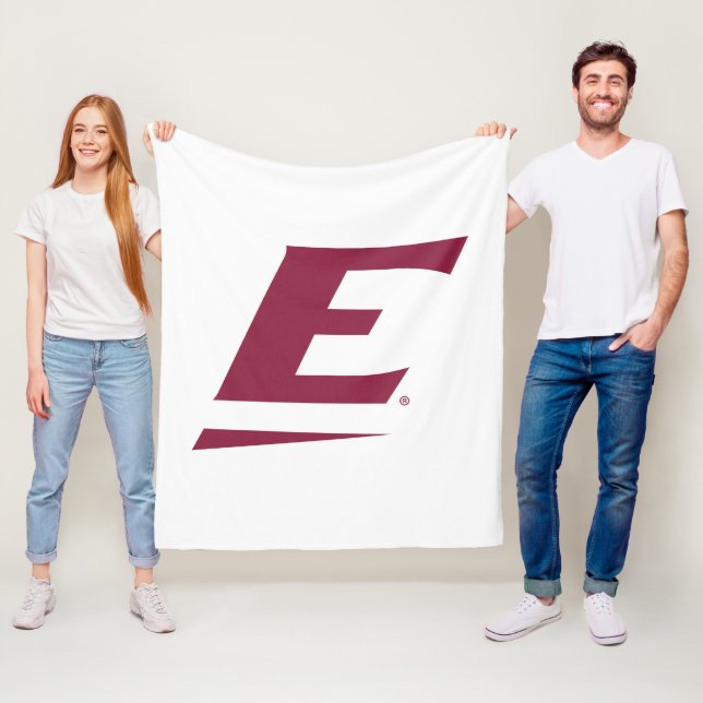 Eastern Kentucky University E Fleece Blanket (In Situ)