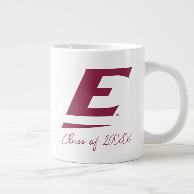 Eastern Kentucky University E Large Coffee Mug (Right)