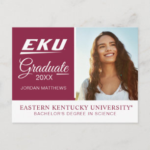 Eastern Kentucky University   EKU Announcement Postcard
