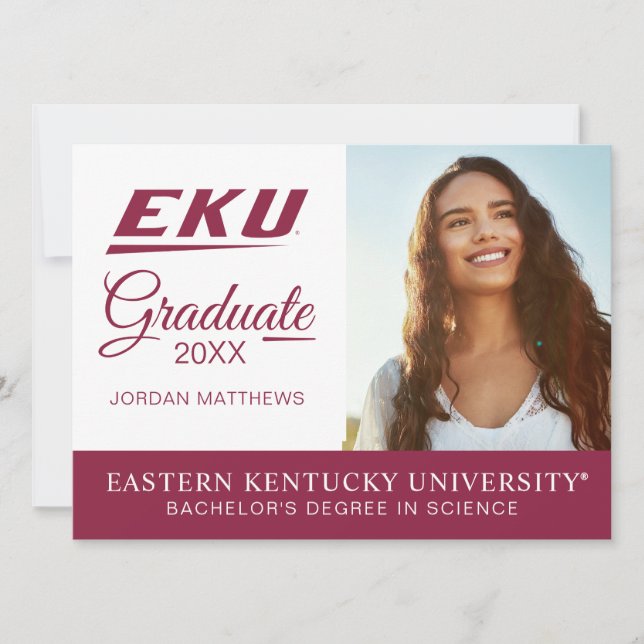 Eastern Kentucky University | EKU Invitation (Front)
