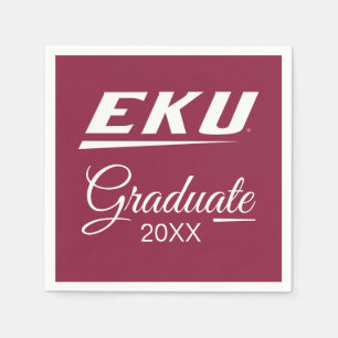 Eastern Kentucky University EKU Napkin