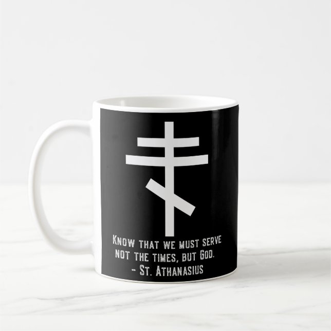 Eastern Orthodox Christian Coffee Mug (Left)